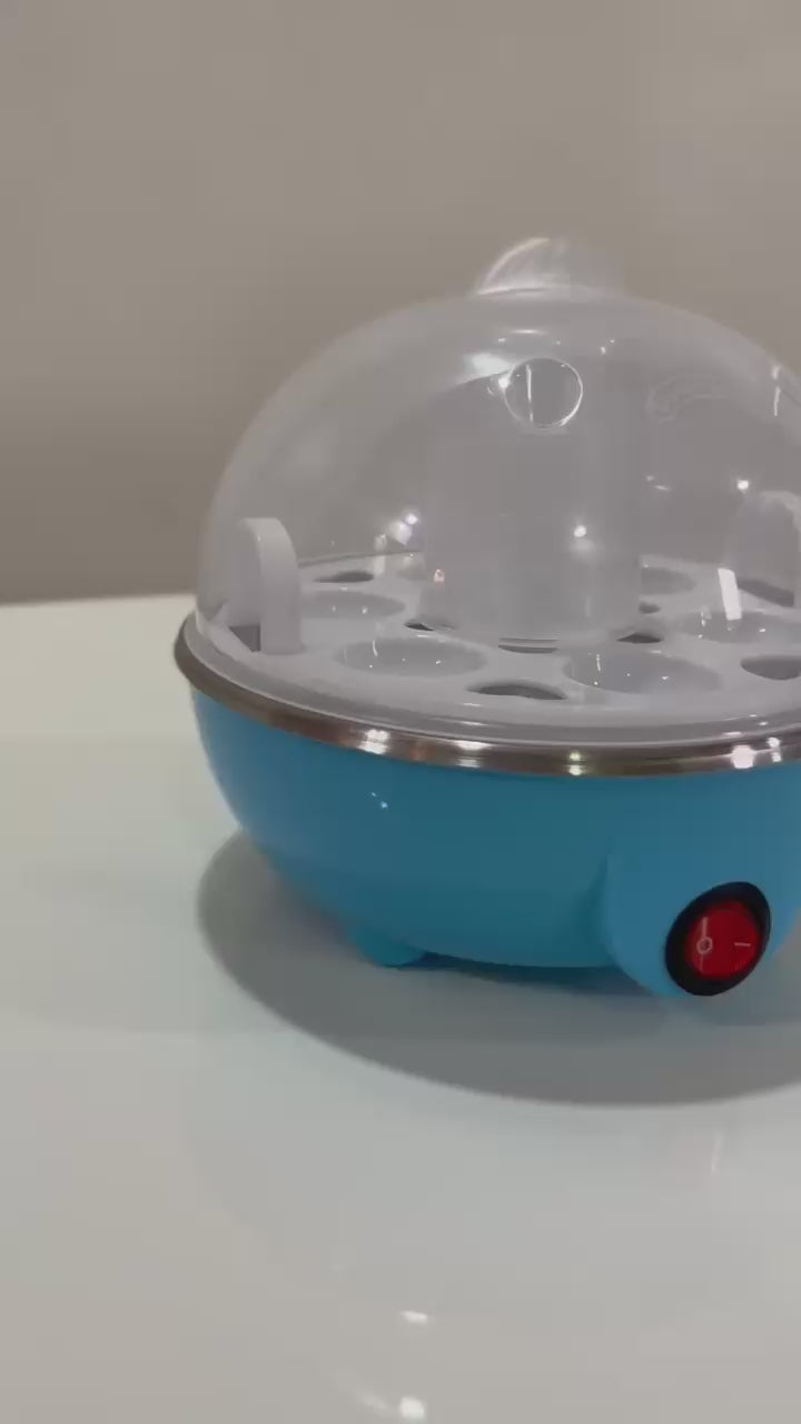 Boil Master electric egg Boiler. 3 Boiling Modes,  7 eggs at once,  Steaming & boiling.